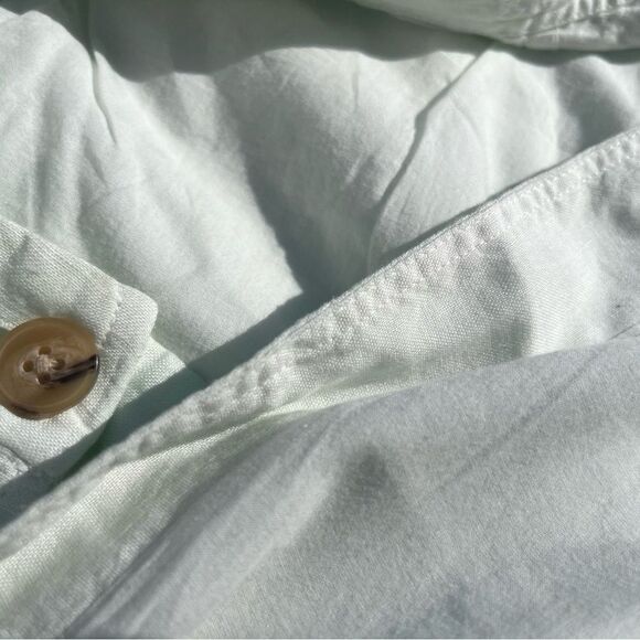 Madewell Women's Linen Blend Tulip Hem Miniskirt Earth-Dyed Edition NWT - Picture 7 of 8